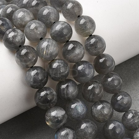 Natural Labradorite Beads Strands G-J120-28-8mm-A-1