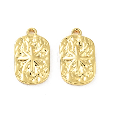304 Stainless Steel Pendants STAS-F304-01G-04-1