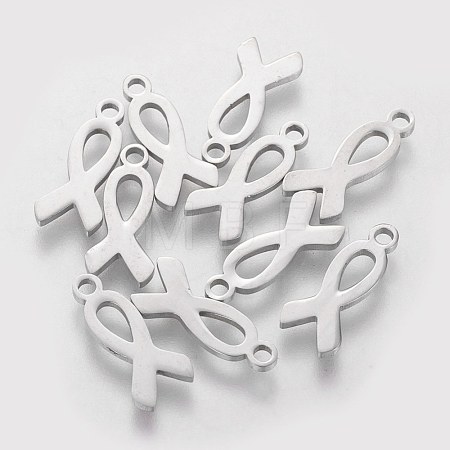Non-Tarnish 304 Stainless Steel Charms X-STAS-Q201-T165-1