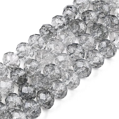 Transparent Glass Beads Strands GLAA-T023-4mm-A09-1