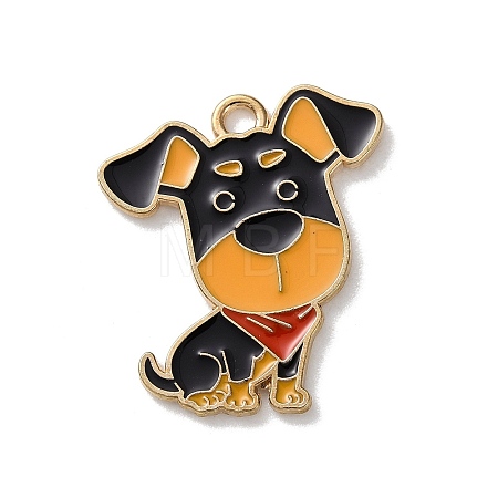 Alloy Enamel Pendants FIND-I047-01KCG-04-1