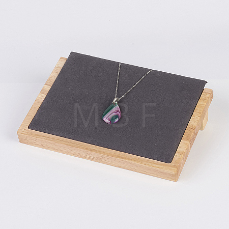 Wood Necklace Displays NDIS-E020-02A-1