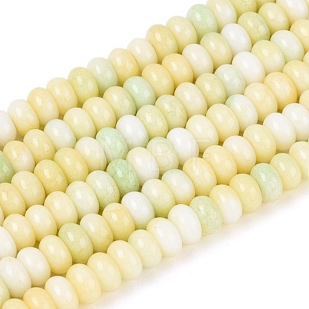 Ombre Effect Dyed Glass Beads Strands GLAA-T030-07A-05-1
