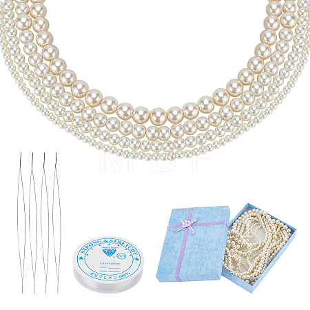 DIY Stretch Bracelets Making Kits DIY-PH0028-33-1
