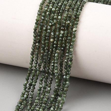 Natural Seraphinite Beads Strands G-K376-A02-2mm-1