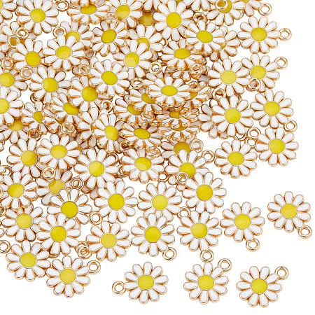 100Pcs Alloy Enamel Charms ENAM-BM0001-22-1