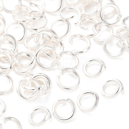 Brass Open Jump Rings KK-G604-08S-11-1