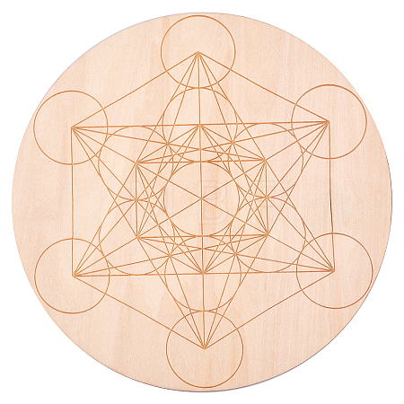 Eco-Friendly Board Cup Mat WOOD-XCP0002-12-1