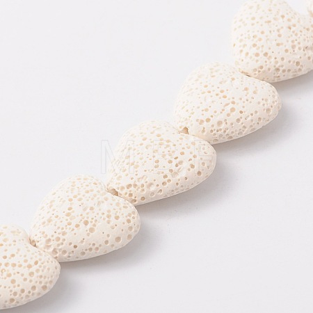 Synthetic Lava Rock Bead Strands G-N0114-11-1