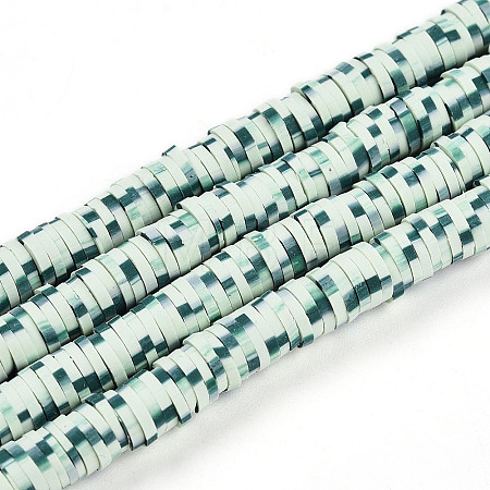 Handmade Polymer Clay Beads Strands CLAY-N008-010D-1