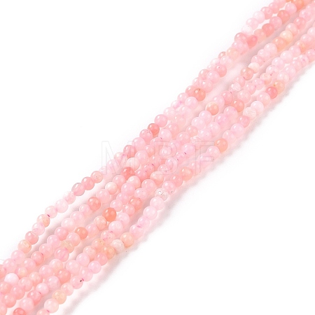 Natural Pink Opal Beads Strands G-K315-C01-A-1