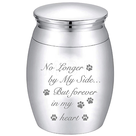 Alloy Cremation Urn Kit AJEW-CN0001-10T-1