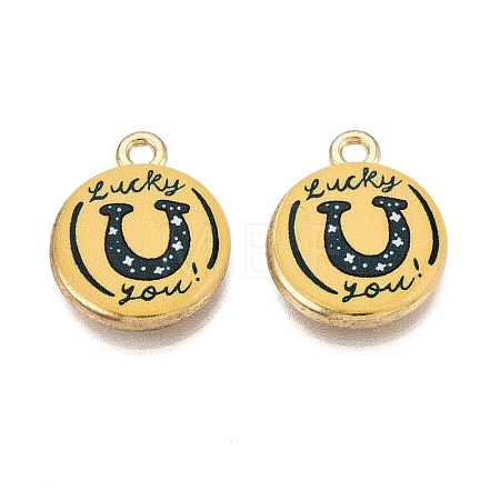 Printed Alloy Pendants PALLOY-Q465-01A-1