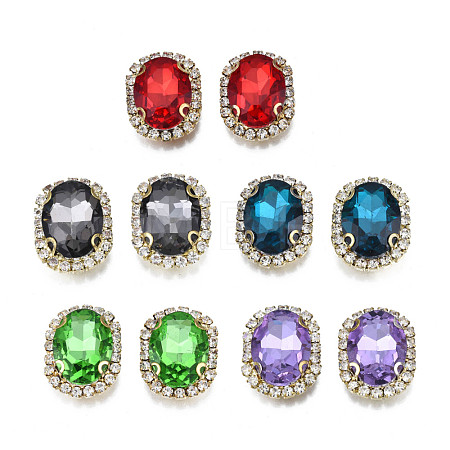 Sew on Rhinestone RGLA-S030-24B-B-M-1