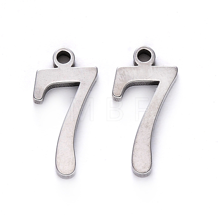 Tarnish Resistant 201 Stainless Steel Charms STAS-R108-07-1