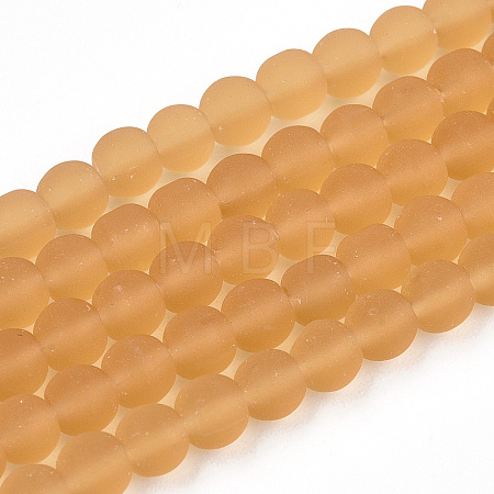 Transparent Glass Beads Strands LS-GLAA-T032-T4mm-MD08-1