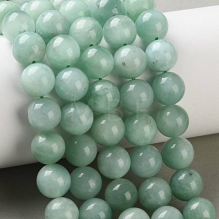 Natural Glass Beads Strands G-A313-A01-10mm-1