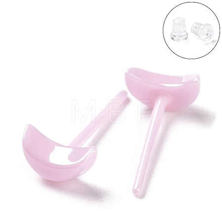 Hypoallergenic Bioceramics Zirconia Ceramic Stud Earrings EJEW-Z023-10A-1