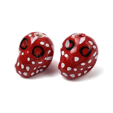 Handmade Porcelain Beads PORC-A032-01-1