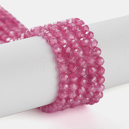 Cubic Zirconia Bead Strands ZIRC-C006-01B-01-1