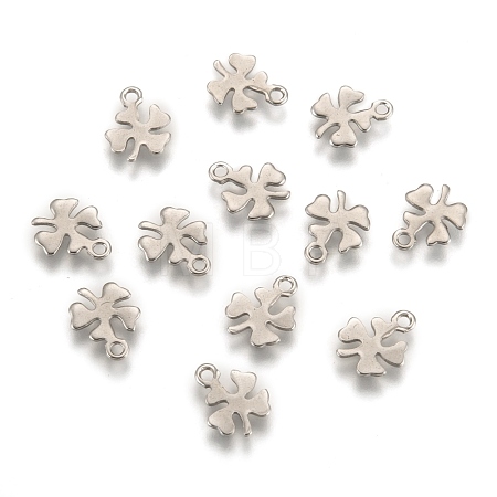 Tarnish Resistant 304 Stainless Steel Charms STAS-J014-12-1