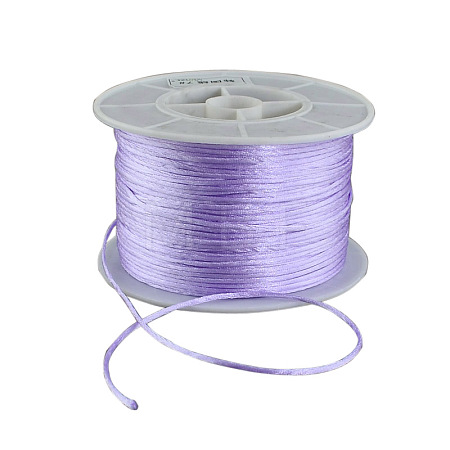 Nylon Satin Rattail Cords NWIR-R005-019-1