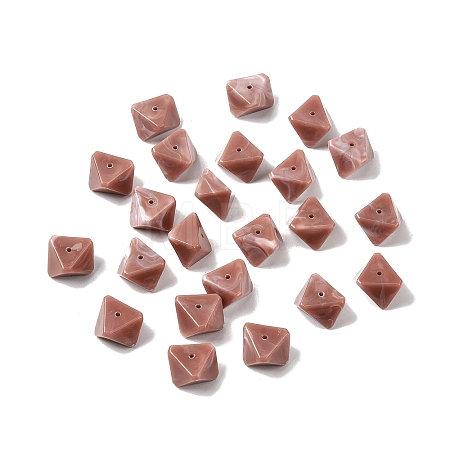 Opaque Acrylic Beads OACR-D320-02C-1