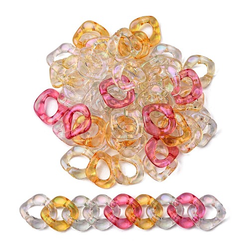 Transparent Acrylic Linking Rings PACR-R246-009-1