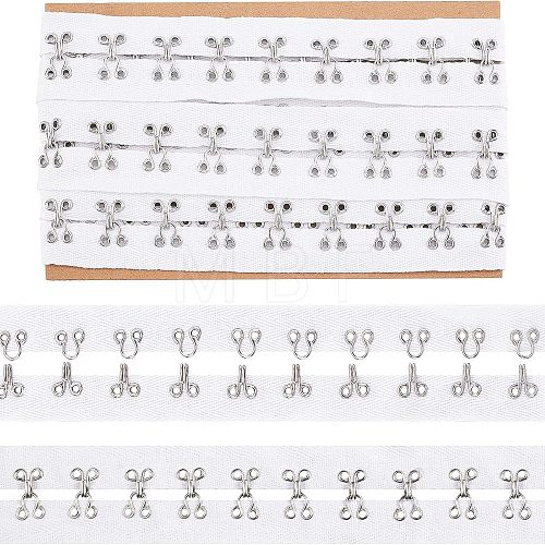 Cotton Hook and Eye Tape DIY-WH0308-119B-1