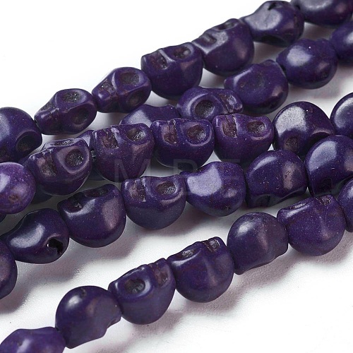 Dyed Synthetic Turquoise Bead Strands G-M145-16-B-1