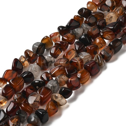 Natural Agate Beads Strands G-F745-12-1