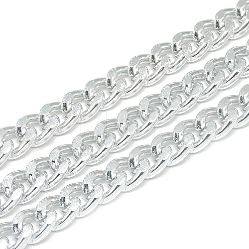 Unwelded Aluminum Curb Chains CHA-S001-097-1