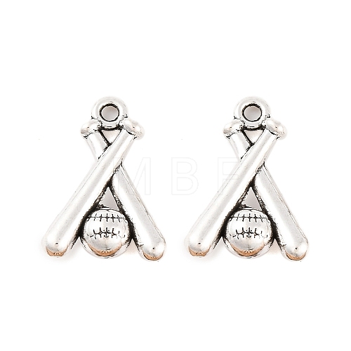 Tibetan Style Alloy Pendants X-TIBEP-R304-076AS-LF-1