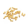 Rack Plating Brass Beads KK-E081-02G-01-2