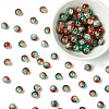 100Pcs Crackle Glass Beads CCG-YW0001-19A-05-1