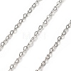 304 Stainless Steel Heart Link Chains CHS-A016-33P-A-1