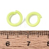 Spray Painted Iron Open Jump Rings IFIN-T017-04B-28-2