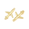 Brass Connector Charms KK-CBA5CB0-29G-2