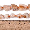 Raw Rough Natural Citrine Beads Strands G-N362-10A-01-5