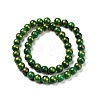 Natural Mashan Jade Beads Strands G-F670-A17-8mm-6