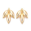 Brass Pendants KK-N263-122G-1