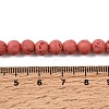 Dyed Synthetic Lava Rock Beads Strands GG-CBAAE19-06A-04-5