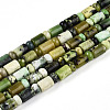 Natural Serpentine Beads Strands G-N346-03A-04-2