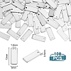 100Pcs Stainless Steel Stamping Blank Tag Pendants FIND-UN0003-95B-2
