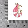 Alloy Enamel Pendants ENAM-B027-01G-04-4