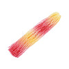 Baking Painted Glass Bead Strands DGLA-A039-T6mm-A02-1