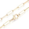 Brass Paperclip Chains MAK-S072-14A-G-2