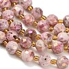 Electroplated Natural Druzy Geode Crystal Beads Strands G-F833-P01-10mm-01-4