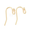 Brass Earring Hooks KK-Z020-02G-2