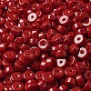 Opaque Colours Glass Seed Beads X-SEED-E001-P3x6mm-13-3